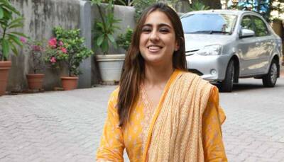 Sara Ali Khan spotted at Aanand L Rai's office looking like a ray of sunshine – In Pics