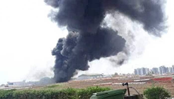 Goa airport temporarily closed due to fire caused by drop tank of naval aircraft