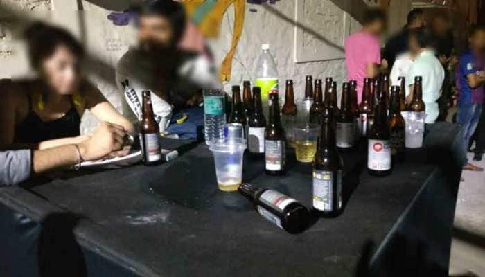  Rave party busted in Delhi&#039;s Chhattarpur; Liquor, drugs seized