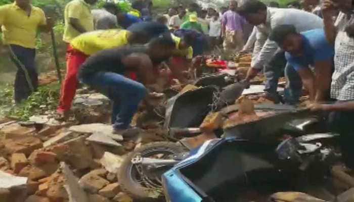 4 killed, 10 injured as wall collapses in Odisha