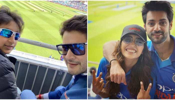 ICC Cricket World Cup 2019: From Mahesh Babu to TV celebs Asha Negi, Karan Wahi, stars who watched India vs Australia at The Oval 