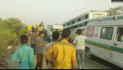 Jharkhand: 10 dead, 23 injured in bus-truck collision