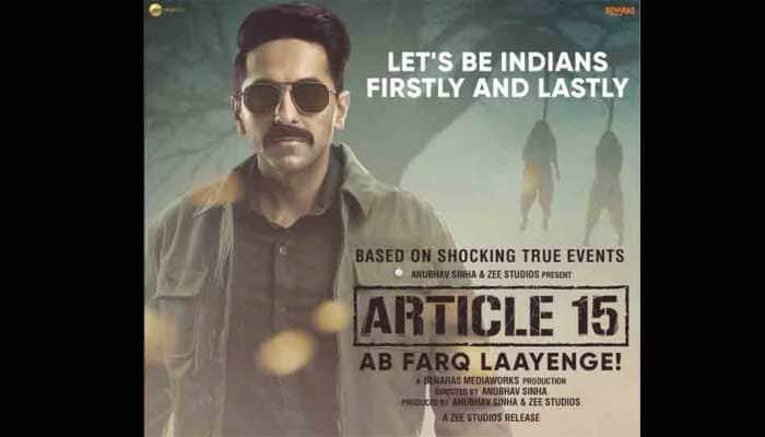 Ayushmann Khurrana drops another thrilling poster of Article 15 — Check out