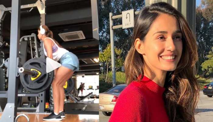 Disha Patani's workout videos will make you want to hit the gym right away—Watch