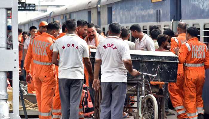 Railways cancels seven more trains due to cyclone Vayu, 110 affected so far Railways cancels seven more trains due to cyclone Vayu, 110 affected so far
