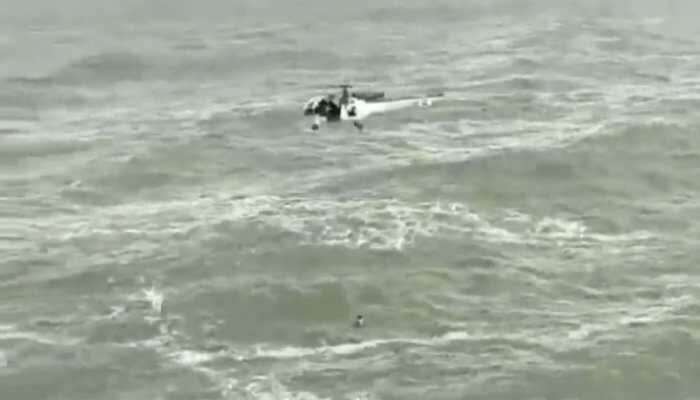 Watch: Indian Coast Guard rescues man from drowning on Goa beach