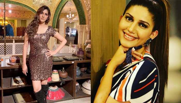 Sapna Choudhary ditches her desi look, sizzles in a sequin dress—Pics