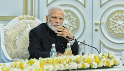 PM Narendra Modi calls for strong action against terror at SCO Summit as Imran Khan looks on