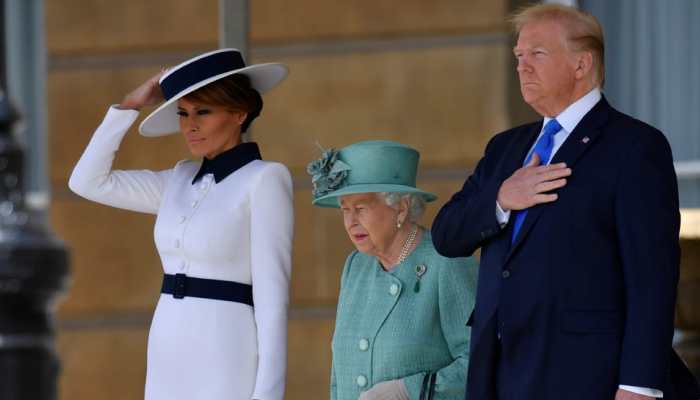 Donald Trump claims Queen Elizabeth had fun with him during his UK visit