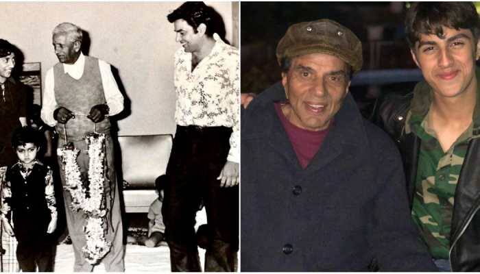 Father's Day 2019: Dharmendra, sons Sunny and Bobby Deol share the best pics - Take a look