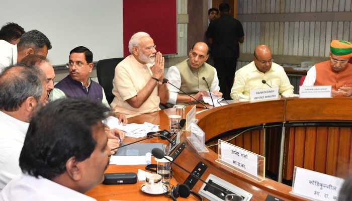 Modi government holds all-party meet ahead of Budget Session, Opposition seeks debate on unemployment, farm distress in Parliament