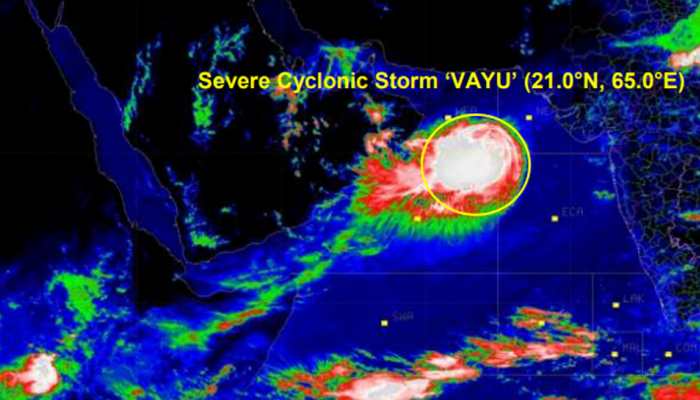 Vayu to recurve and cross Gujarat coast by Monday midnight, wind speed to gradually decrease