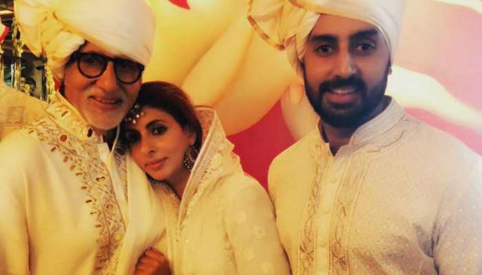 On Father&#039;s Day, Abhishek and Shweta have the sweetest thing to say to Amitabh Bachchan