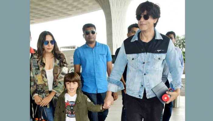 Shah Rukh Khan heads to London with wife Gauri, son AbRam. Will they attend World Cup 2019?