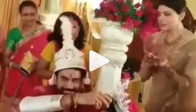 This video of Sushmita Sen from brother Rajeev Sen's wedding goes viral-Watch
