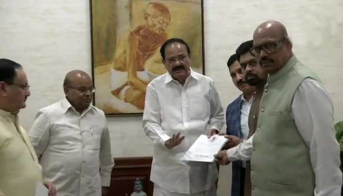 Four TDP Rajya Sabha MPs break away and merge with BJP