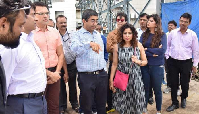 BMC invites RJ Malishka to inspect pre-monsoon work - Pics