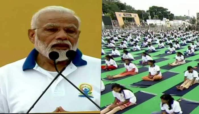 Motto of Yoga is peace, prosperity and harmony, says PM Narendra  Modi in Ranchi