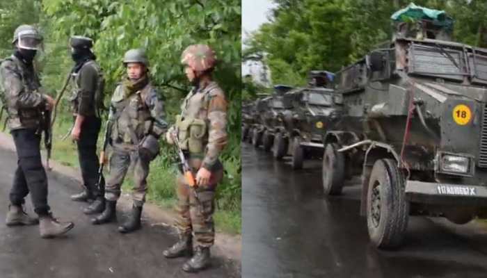 Four terrorists killed by security forces in J&amp;K's Shopian, search underway