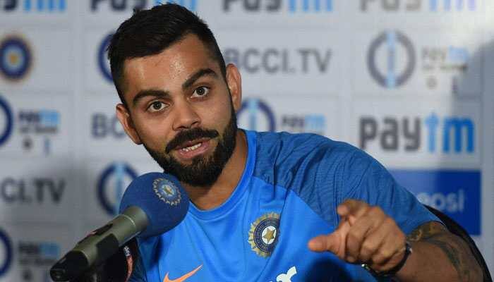 Virat Kohli argues with umpire over DRS during Afghanistan win