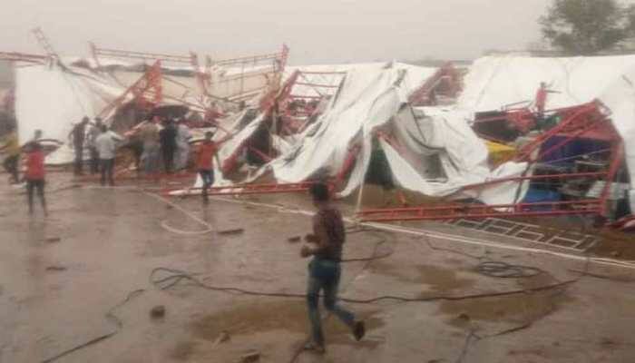 14 killed, 70 injured as 'pandaal' collapses due to storm, rain in Rajasthan