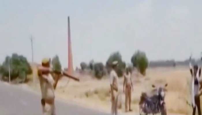 Cops in UP take aim with pistols, rifles to check motorists