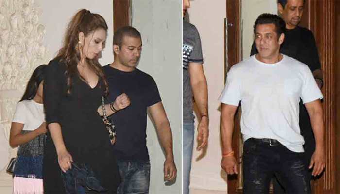 Salman Khan, Iulia Vantur party till wee hours at Arbaaz Khan&#039;s residence — Photos