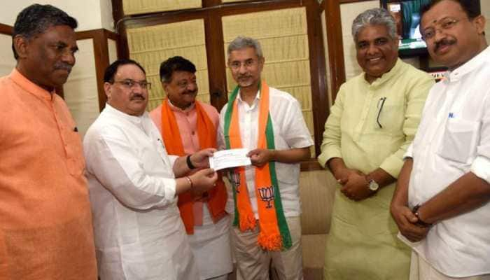 Foreign Minister S Jaishankar formally joins BJP