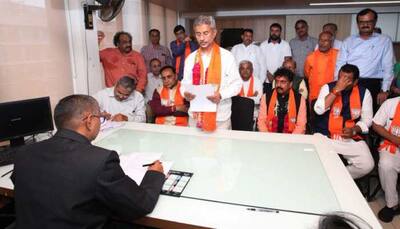 Jaishankar files nomination for Rajya Sabha bypoll from Gujarat