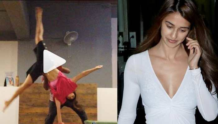 This video of Disha Patani from her training session will make your jaw drop—Watch