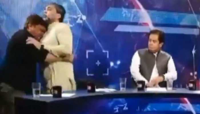 Watch: Pakistani politician assaults journalist during TV debate, video goes viral