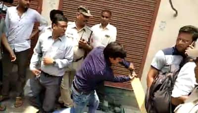 BJP MLA Akash Vijayvargiya caught on cam thrashing Municipal Corporation officer