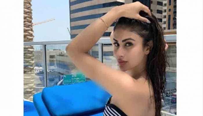 Mouni Roy flaunts her curves in black and white bikini, sets temperature soaring — Do not miss