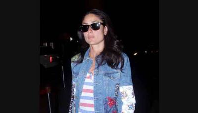 Kareena Kapoor arrives back from London, rocks her denim on denim look at airport — Pics