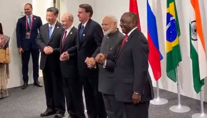 India highlights protectionism, terrorism at BRICS informal meet