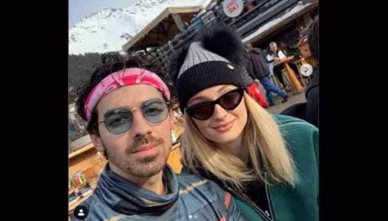 Sophie Turner and Joe Jonas pull baller move at pre-wedding party