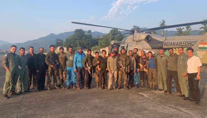 IAF airlifts all stranded members of rescue team from AN-32 crash site in Arunachal Pradesh