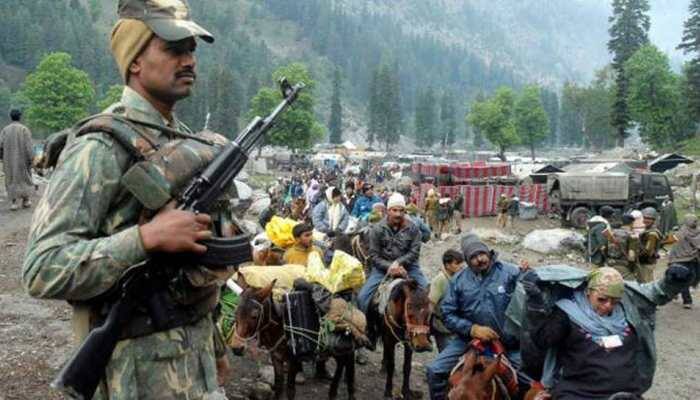 First batch of pilgrims to leave for Amarnath amid multi-layer security on Sunday