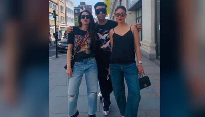 Kareena Kapoor, Karisma and Karan Johar make London look so stylish