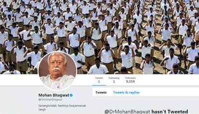 RSS chief Mohan Bhagwat, 6 other functionaries join Twitter