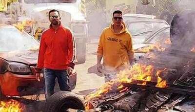 Akshay Kumar's 'Sooryavanshi' BTS action video will give you adrenaline rush—Watch