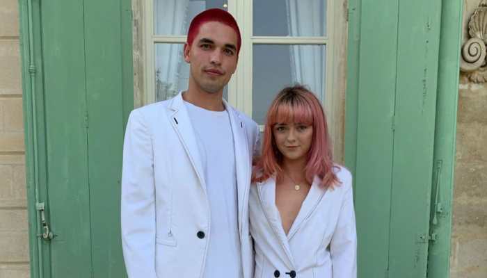 Maisie Williams shares &#039;white party&#039; pic from Sophie Turner and Joe Jonas&#039; wedding