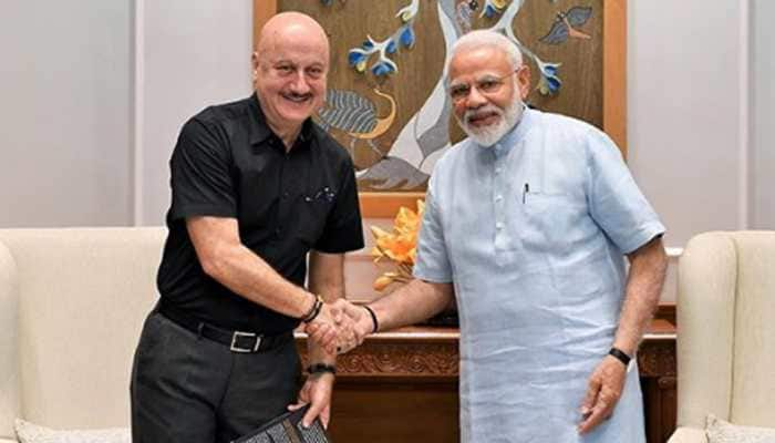 Anupam Kher meets Narendra Modi, says his vision for India &#039;reassuring&#039;