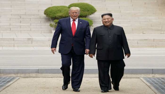 North Korea upbeat on Donald Trump-Kim Jong Un surprise meeting as a chance to push nuclear talks