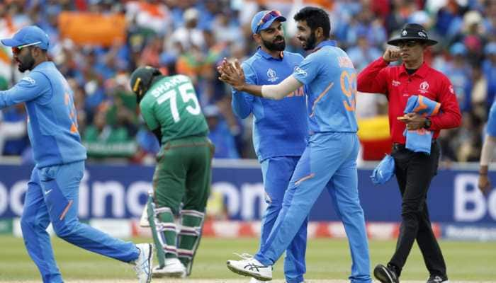 ICC World Cup 2019: India ride their luck to seal semi-final passage, with big help from Rohit Sharma and Jasprit Bumrah