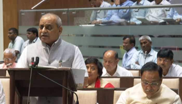 Gujarat Finance Minister presents highest-ever Rs 2 lakh crore-plus budget