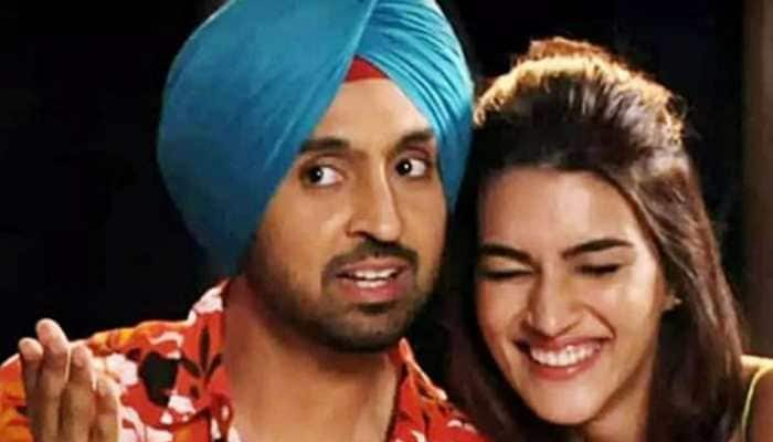 Kriti Sanon shares an adorable pic with &#039;Arjun Patiala&#039; co-star Diljit Dosanjh