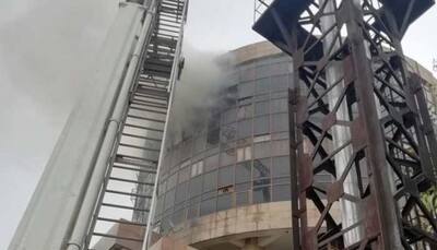 Fire breaks out at Directorate General of Health Services Office in Delhi's Karkardooma