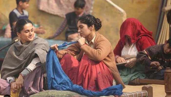 Taapsee Pannu shares still with Bhumi Pednekar from &#039;Saand Ki Aankh&#039; sets