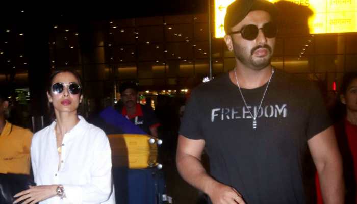 Vacation over, Arjun Kapoor and Malaika Arora touchdown in Mumbai - Pics